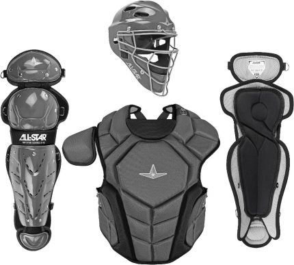 All Star Top Star NOCSAE Certified Baseball Catcher's Kit - Ages 12-16