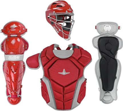 All Star Top Star NOCSAE Certified Baseball Catchter's Kit - Ages 7-9