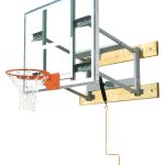 Bison PKG650 Glass Shooting Station Wall Mounted Adjustable Basketball Hoop